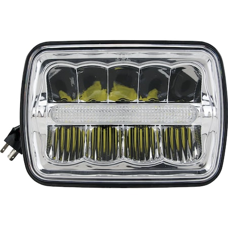 Tiger Lights 9V 5 x 7 LED Driving Light 2.9 Amps, Flood/Spot Combo Offroad Light; TL810